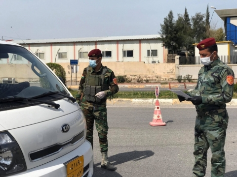 منظمة أمريكية تزود البيشمركة بمستلزمات الوقاية من «كورونا»