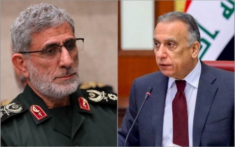 النجيفي يكشف سبب زيارة قاآني إلى بغداد