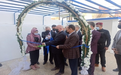 السفير الفنلندي لدى افتتاح قنصلية بلاده في الموصل : المدينة بحاجة الى الاعمار لتقف على قدميها من جديد