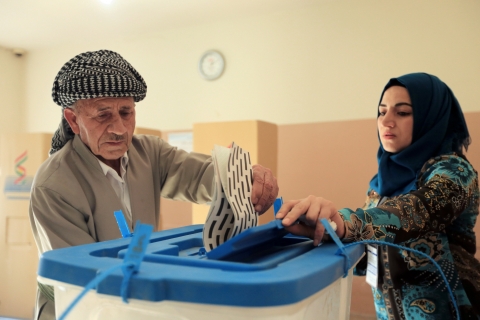 صرف أجور موظفي انتخابات برلمان كوردستان