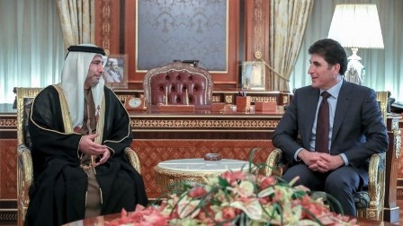 رئيس حكومة إقليم كوردستان يستقبل القائم بأعمال قنصلية دولة الإمارات