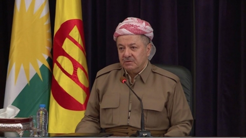 الرئيس البارزاني يؤكد ضرورة منع خرق الدستور والتفرد بالحكم في العراق