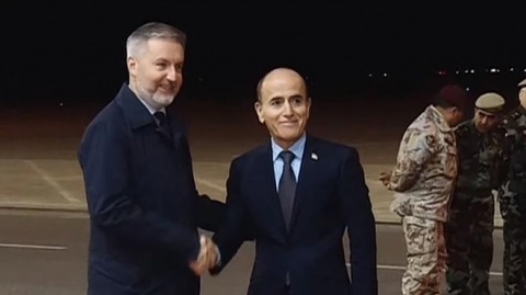 وزير الدفاع الايطالي يصل اربيل