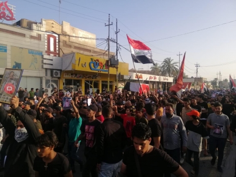 بريطانيا : إيران تدعم الميليشيات المتورطة بقتل الناشطين