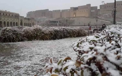 أنواء كوردستان : امطار وثلوج وانخفاض درجات الحرارة اعتباراً من الجمعة