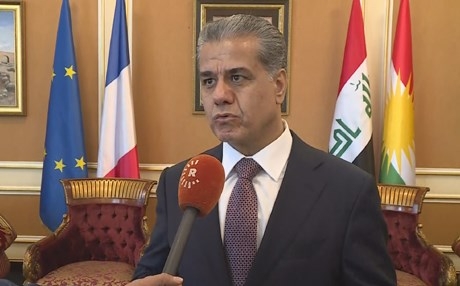 فلاح مصطفى: فرنسا داعمة لإقليم كوردستان على مر المراحل العصيبة