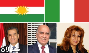 وفد من إقليم كوردستان يزور وزارة الخارجية الإيطالية