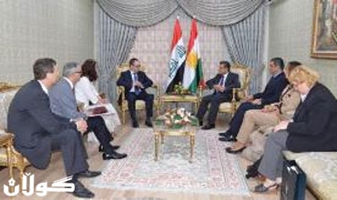 وفد بولوني رفيع المستوى يزور دائرة العلاقات الخارجية في حكومة إقليم كوردستان