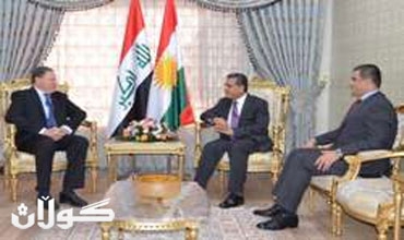 القنصل العام الفرنسي الجديد يعلن إستعداده لإستمرار توسيع وتقدم العلاقات بين بلاده وإقليم كوردستان