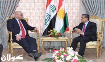 فلاح مصطفى يبحث مع السفير التشيكي الجديد لدى العراق سبل تعزيز العلاقات الثنائية