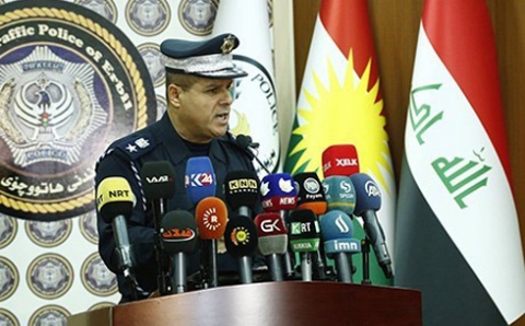 مديرية مرور أربيل: 262 شخصاً فقدوا حياتهم جراء حوادث السير في 2018