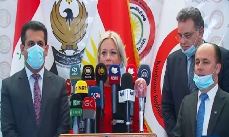 الامم المتحدة تشيد باجراءات حكومة كوردستان في مواجهة كورونا والصحة العالمية تتعهد بمواصلة الدعم