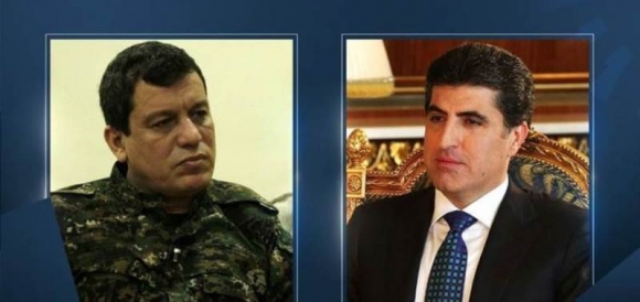 رئيس إقليم كوردستان يعزي قائد قسد بوفاة والدته هاتفياً