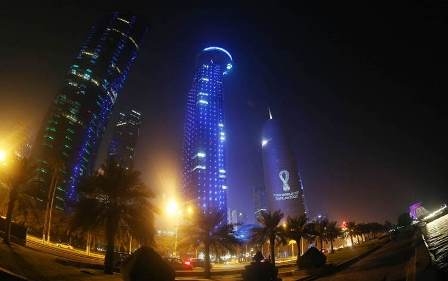 قطر والفيفا يكشفان الشعار الرسمي لمونديال 2022