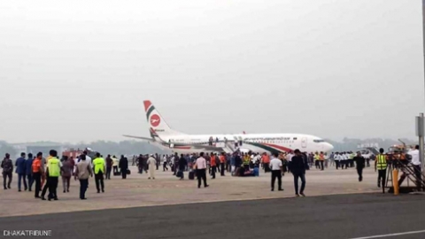 محاولة خطف طائرة متجهة إلى دبي على متنها عشرات الركاب