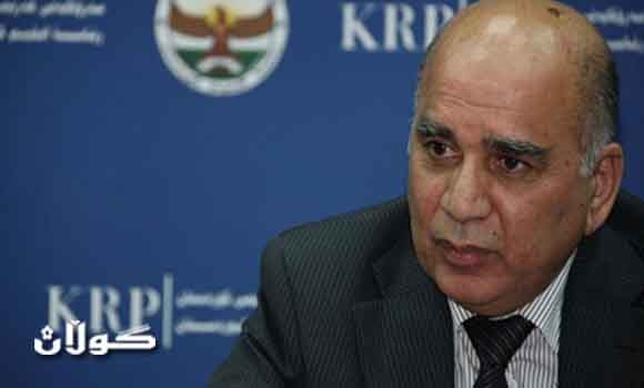 فؤاد حسين: ندعو لتشكيل لجنة مشتركة للتحقيق في إتهامات الشهرستاني