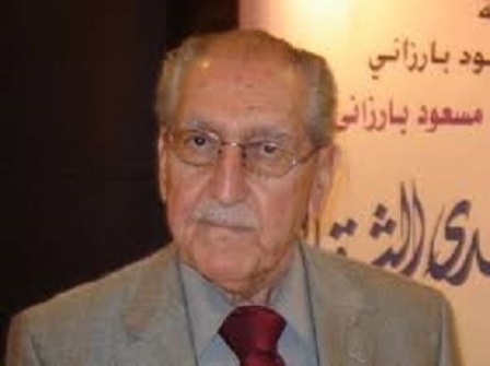 شكر اسرة الجادرجي على رسالة تعزية الحزب الديمقراطي الكوردستاني لوفاة رفعت كامل الجادرجي.