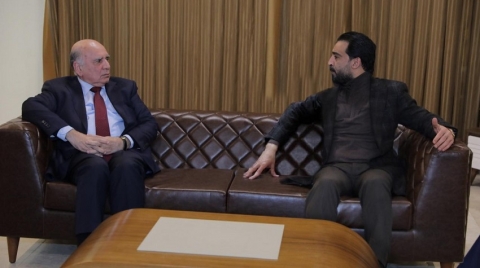 الانتخابات المبكرة وتشكيل الحكومة في مباحثات الحلبوسي- فؤاد حسين