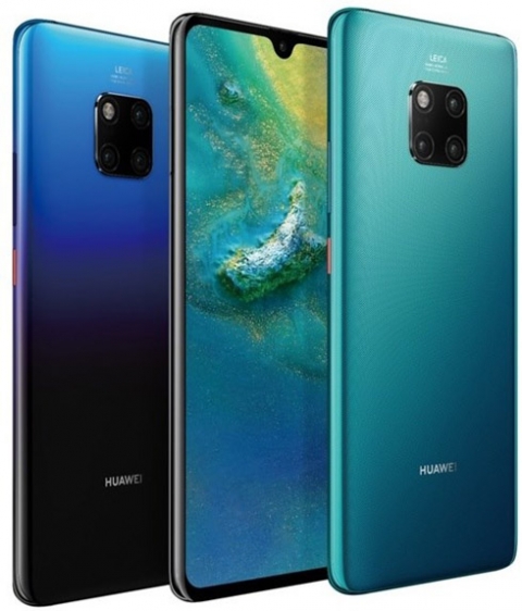 الهاتف HUAWEI Mate 20 Pro أفضل موفر للوقت  	