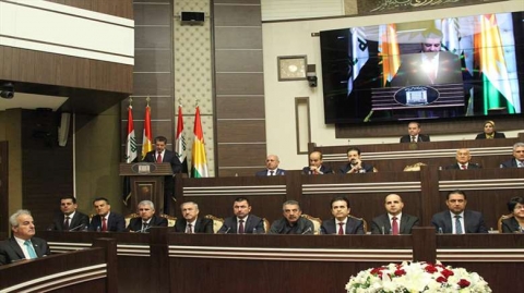 ناجح الميزان يبرق لمسرور بارزاني لتسلمه 