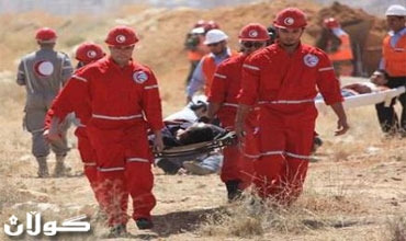 ستهداف موظفي جمعية الهلال الأحمر في سوريا