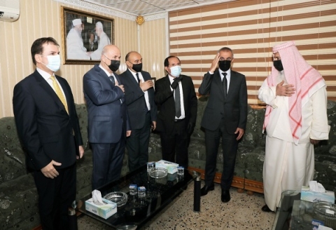 رئاسة إقليم كوردستان تشارك في مراسم عزاء باباشيخ