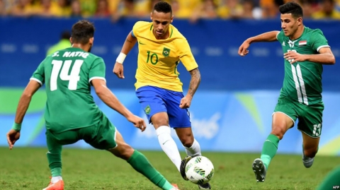 العراق يودع والبرازيل إلى ربع نهائي اولمبياد ريو