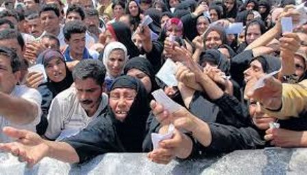 الفقر يغزو مناطق السنّة في العراق بعد داعش