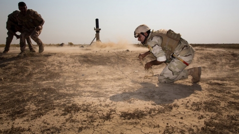 العراق يبدأ عملية عسكرية جديدة في الانبار بدعم من التحالف الدولي