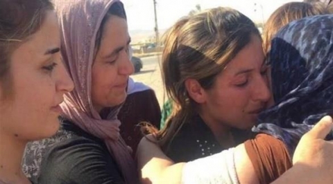 تحرير امرأة و 14 طفلا ايزيديا