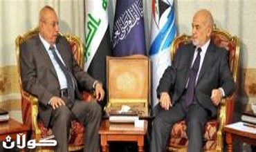 الجعفري وشاويس يؤكدان على ضرورة تكثيف الحوارات للإسراع بتشكيل الحكومة
