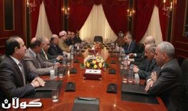 رئيس إقليم كوردستان والقائمة العراقية يشددان على ضرورة عقد المؤتمر الوطني قبل مؤتمر القمة العربية