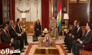 رئيس الإقليم يستقبل وزيرة العدل السابقة لولاية نيدرزاكسن الألمانية