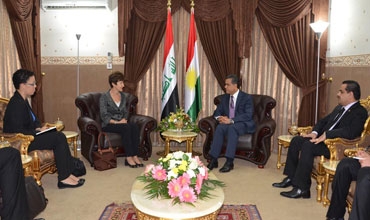 سفيرة أستراليا لدى العراق تزور دائرة العلاقات الخارجية في حكومة إقليم كوردستان