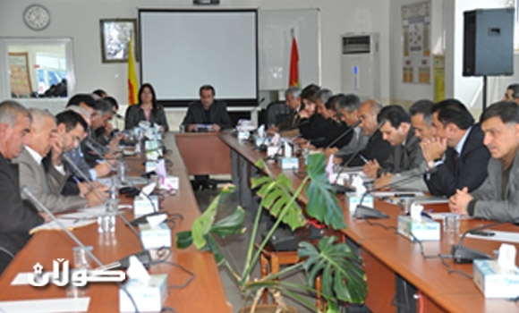 جهاز انتخابات الحزب الديمقراطي الكردستاني يعقد اجتماعا موسعا