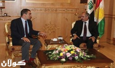 نائب رئيس حكومة الإقليم والقنصل العام التركي يؤكدان على اهمية تطوير العلاقت الثنائية