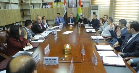 انتخاب رئيس للجنة المالية ببرلمان كوردستان