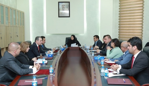 النزاهة البرلمانية الكوردستانية تبحث ايجاد حل لمشكلة مقاييس الماء