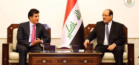 نيجيرفان البارزاني والمالكي يبحثان الأسماء المطروحة لرئاسة الجمهورية