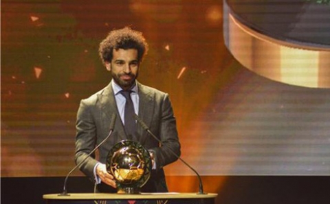 محمد صلاح أفضل لاعب في إفريقيا للعام الثاني على التوالي