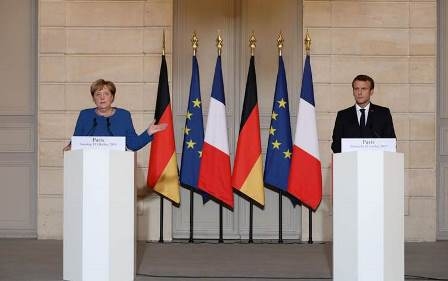 ماكرون: الهجوم التركي على سوريا يهدد بالتسبب بوضع إنساني لا يمكن تحمله