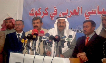 عرب كركوك يهددون بالاعتصام والتظاهر في حال عدم تطبيق الادارة المشتركة للمحافظة