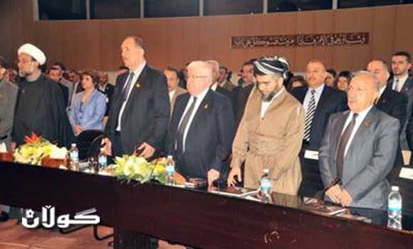 مجلس النواب العراقي يقيم حفلاً تأبينياً استذكاراً لفاجعة حلبجة الشهيدة