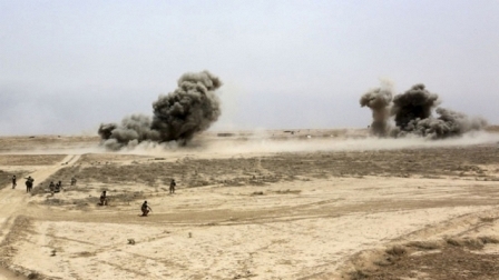 مواجهات بين الجيش العراقي وداعش في مخمور