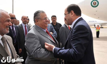 المالكي يستفسر رسميا عن صحة طالباني بعد عشرة شهور من غيابه لأغراض العلاج
