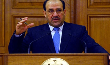 المالكي يؤكد أن الدفاع للمكون السني والداخلية للمكون الشيعي