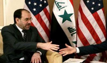 المالكي وجون كيري يبحثان عددا من القضايا ذات الاهتمام المشترك