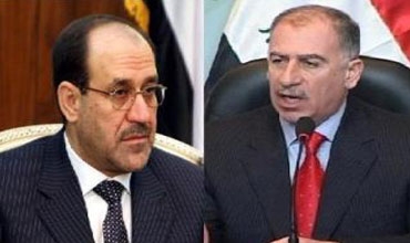 النجيفي والمالكي يدعوان الى التهدئة بعد تفجيرات كربلاء والانبار