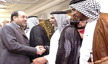 المالكي لعشائر الأنبار: الحكومة تعكف على تلبية مطالب المتظاهرين