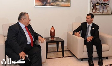 تلبية لدعوة الأسد..طالباني يزور دمشق في الـ12 من شباط الجاري